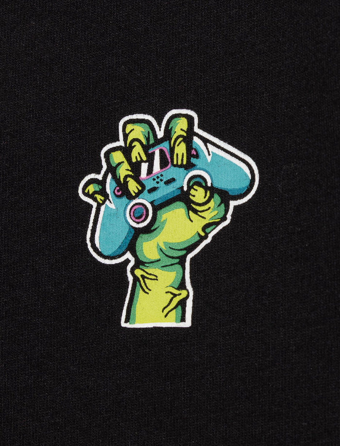 T-shirt imprimé au dos en coton bio - petit garçon