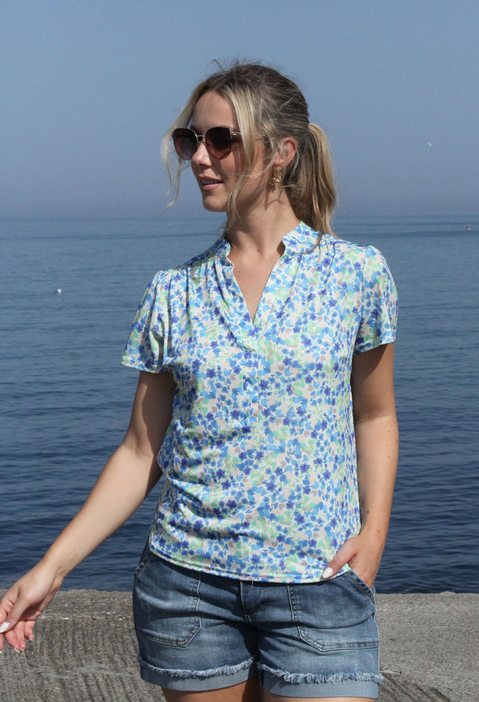 Tara Floral Print Top