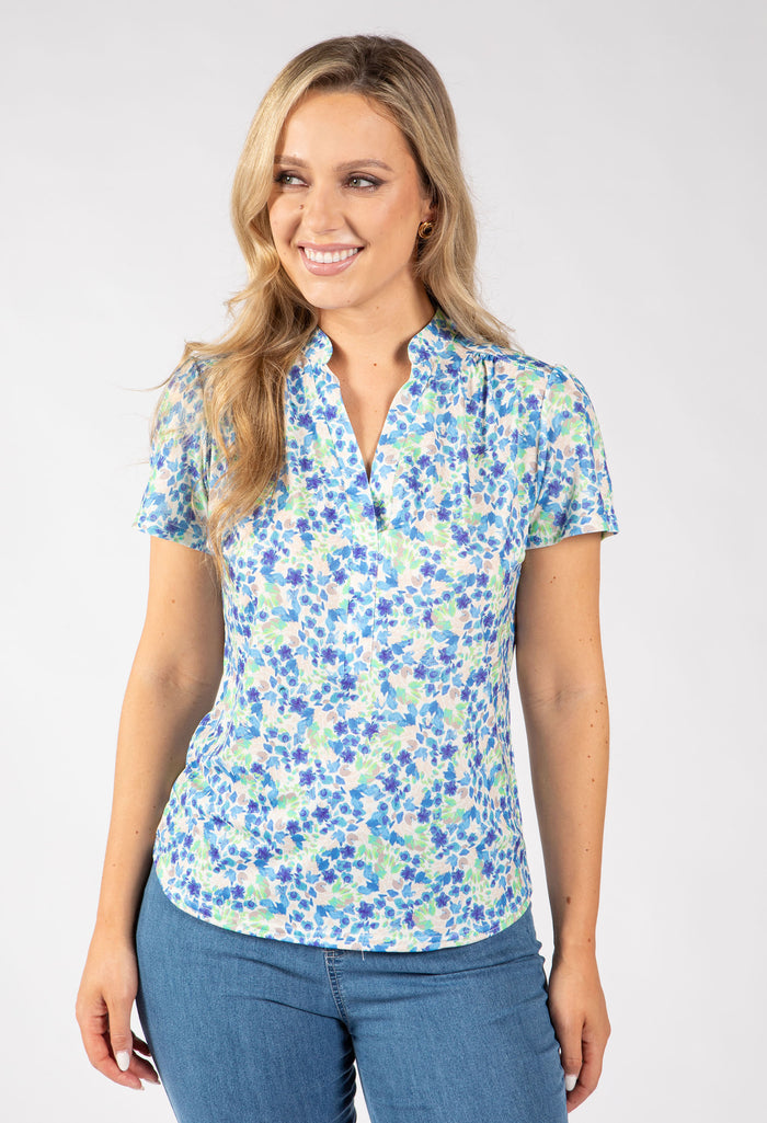 Tara Floral Print Top