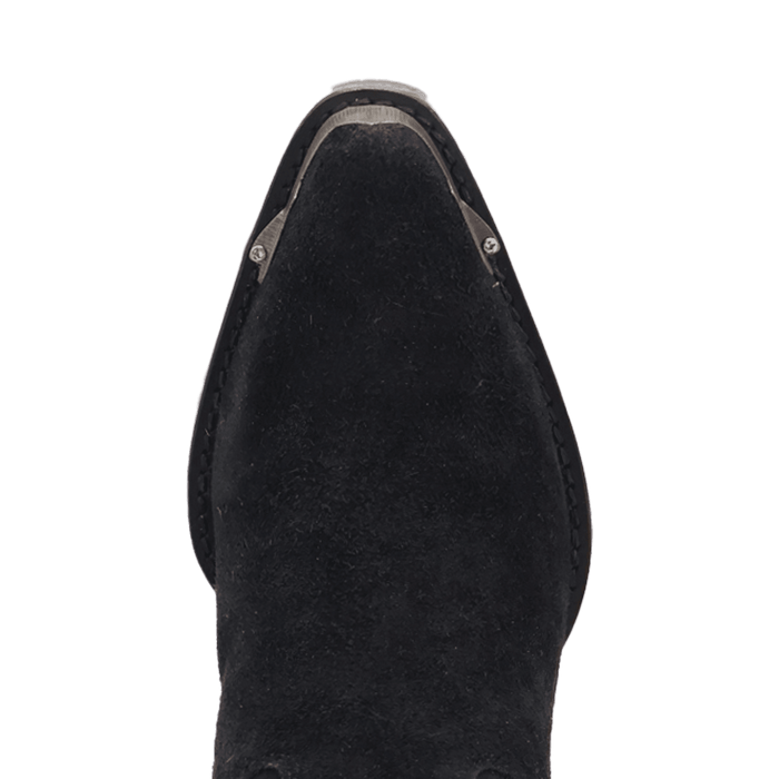 PRODUCT SHOT TEXAS CHARM SUEDE LEATHER BOOTIE AT TOE ANGLE