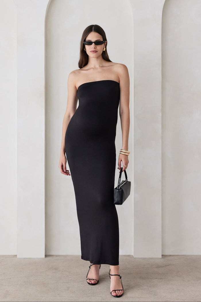 The 2-In-1 Maternity Maxi Skirt