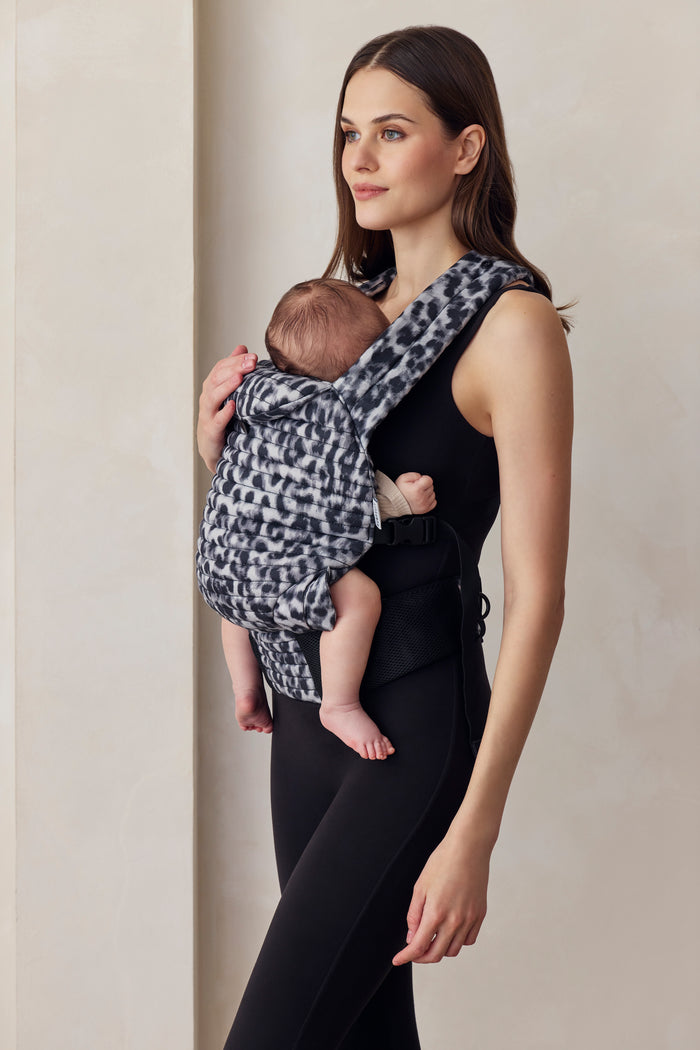 The Armadillo Baby Carrier - Monochrome Leopard
