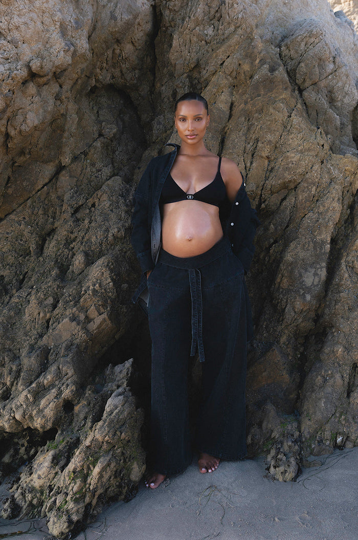 The Black Denim Shirt - JASMINE TOOKES X BUMPSUIT