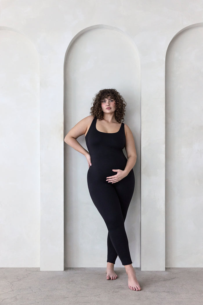 The Cotton Lucy Maternity Unitard