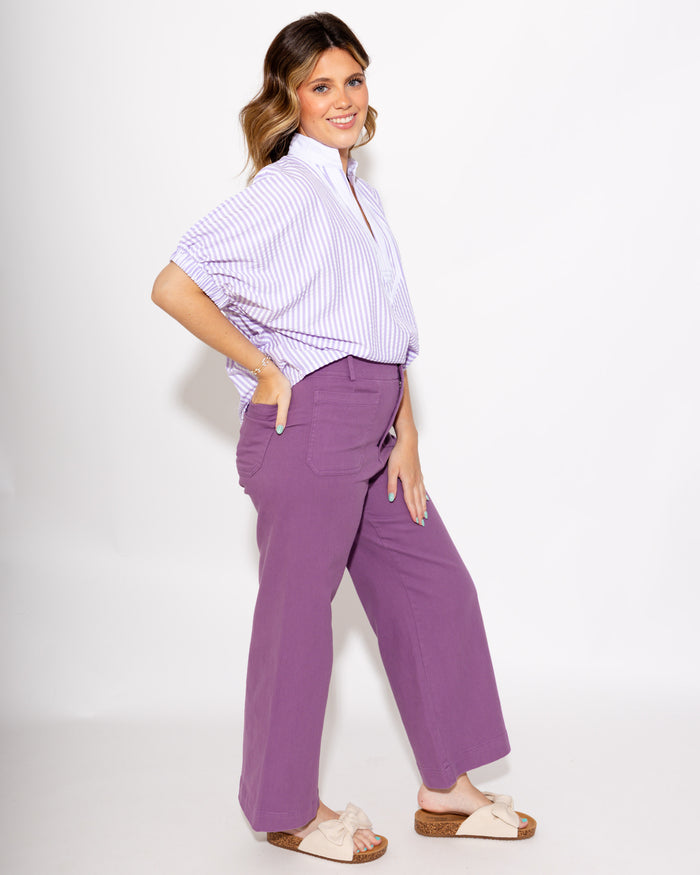 The Easy Contrast Stripe Top