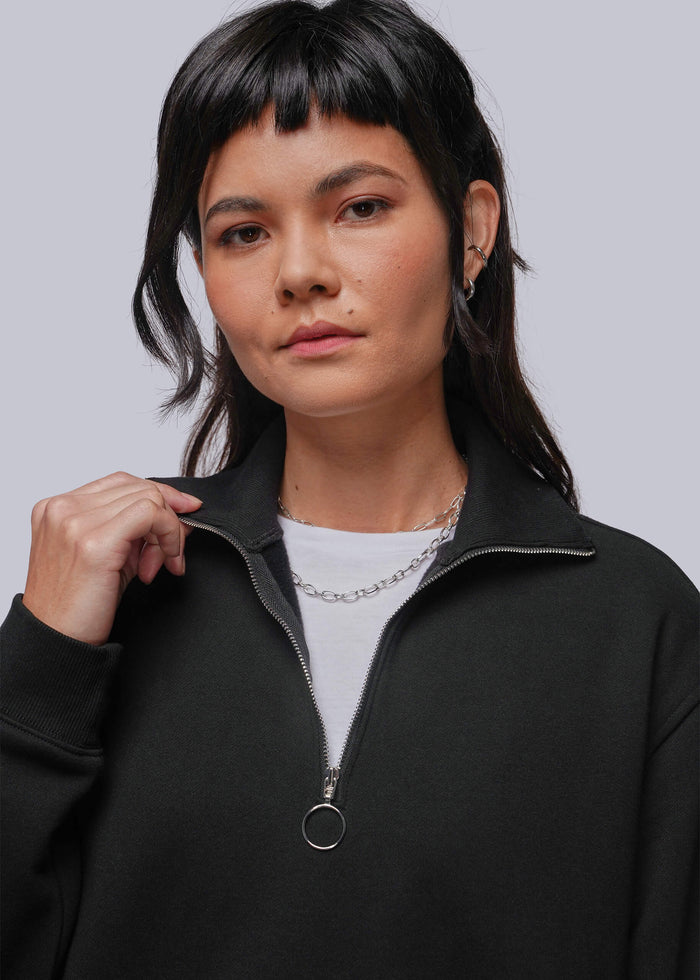 The Everyday Quarter Zip Sweatshirt