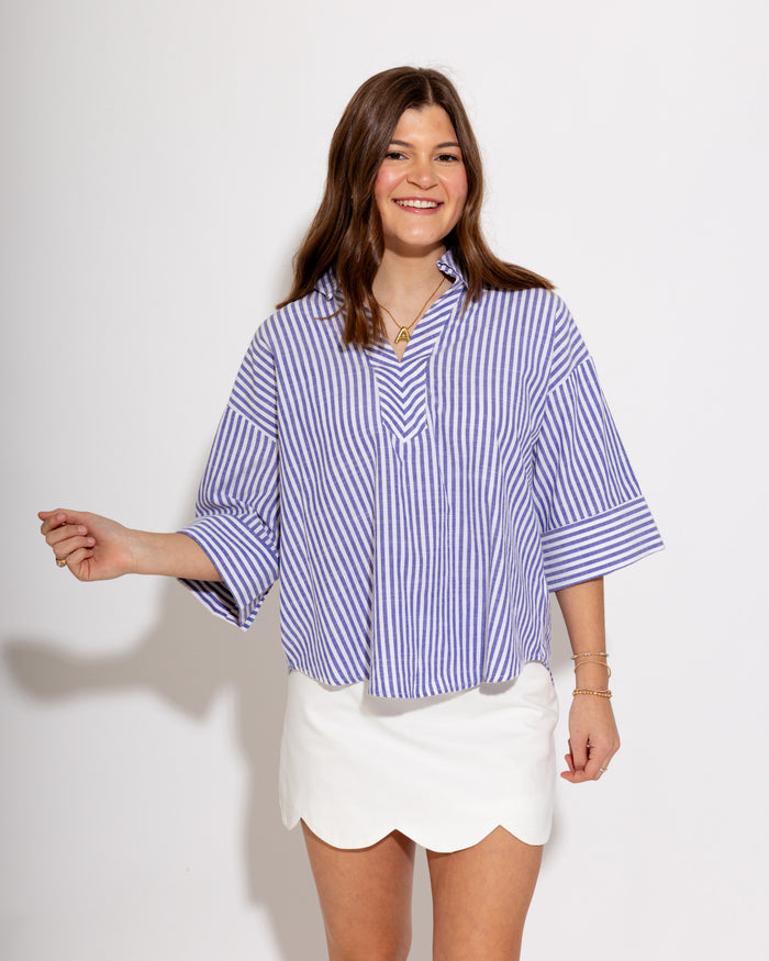 The Polished Everyday Stripe Top