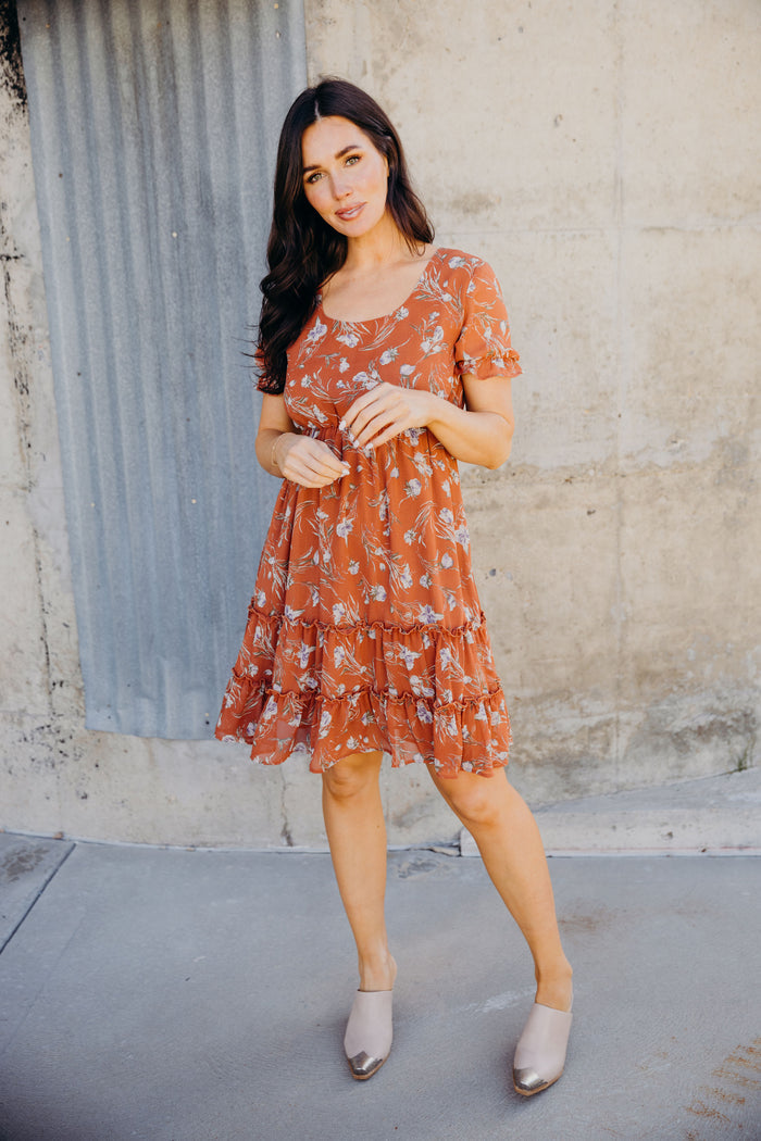 The Renee in Floral Spice (FINAL SALE)