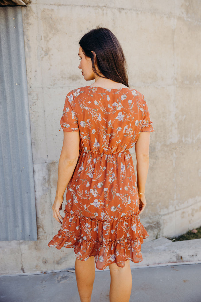 The Renee in Floral Spice (FINAL SALE)