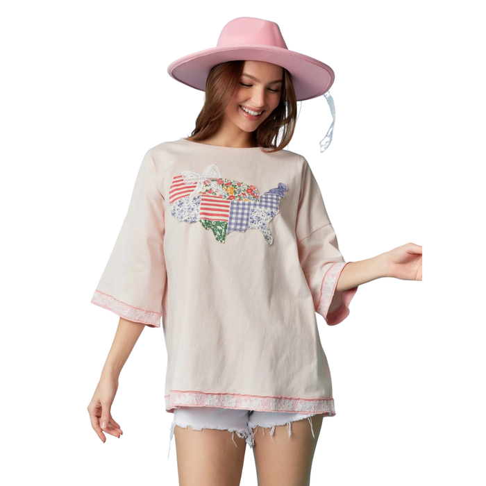 The Sweetland Patchwork Tee