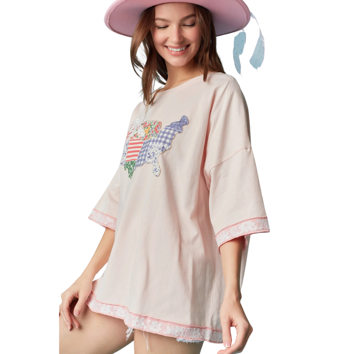 The Sweetland Patchwork Tee