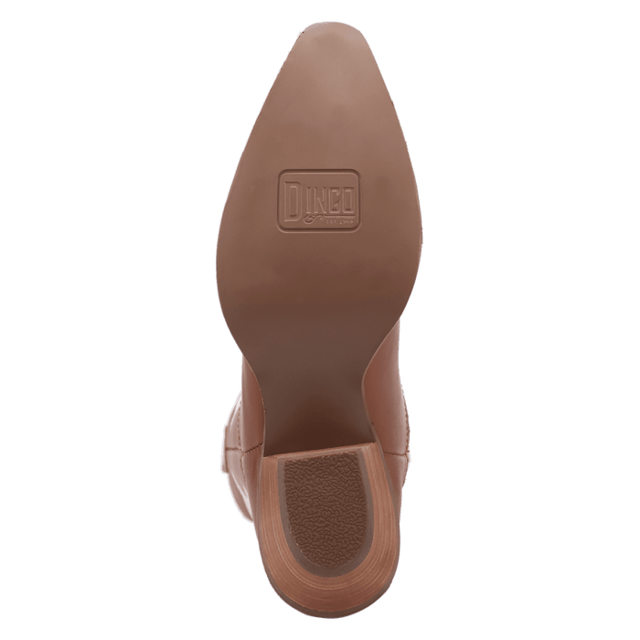 PRODUCT SHOT THUNDERBOLT LEATHER BOOT AT OUTSOLE ANGLE