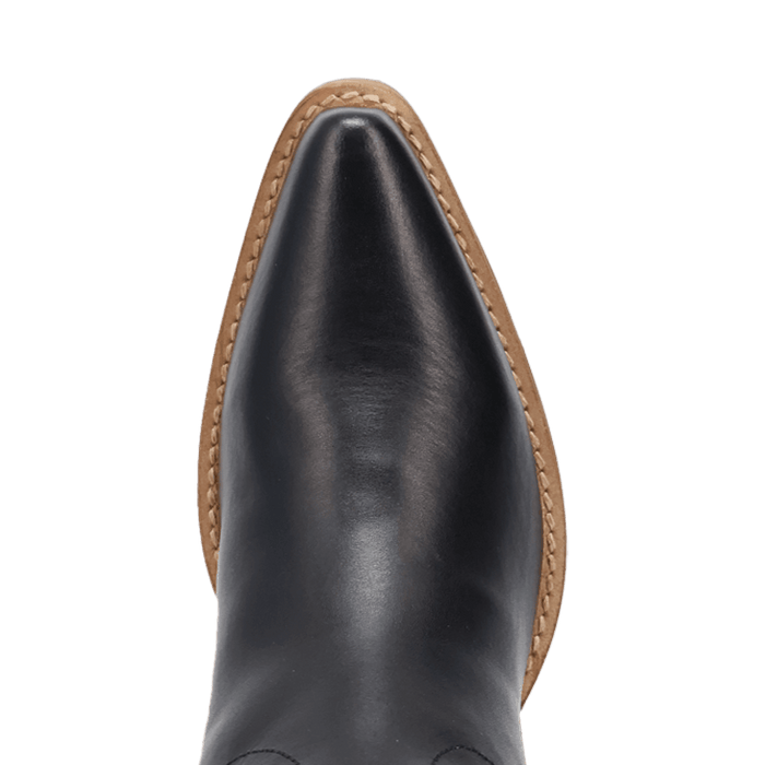 PRODUCT SHOT THUNDERBOLT LEATHER BOOT AT TOE ANGLE