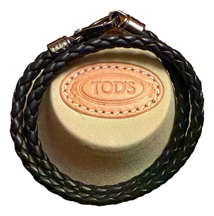 TOD'S LEATHER BRACELET UNISEX