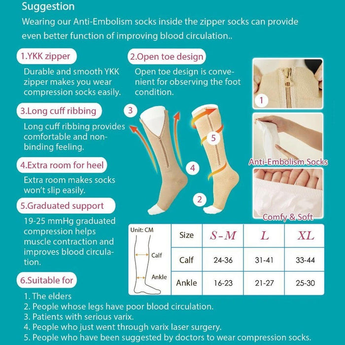 Toe Compression Socks For Women