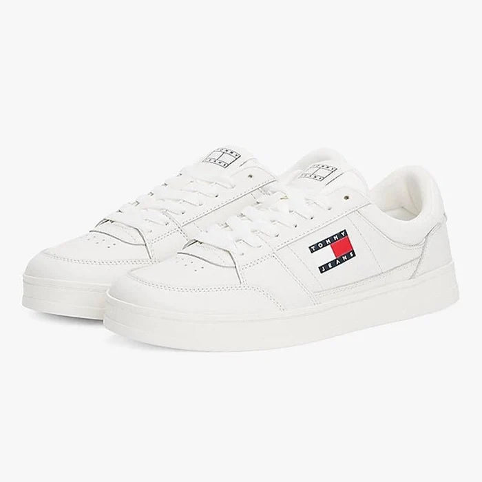Tonal Logo Leather Cupsole Trainers TOM148 - Runner