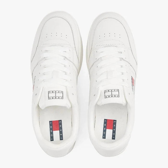 Tonal Logo Leather Cupsole Trainers TOM148 - Runner