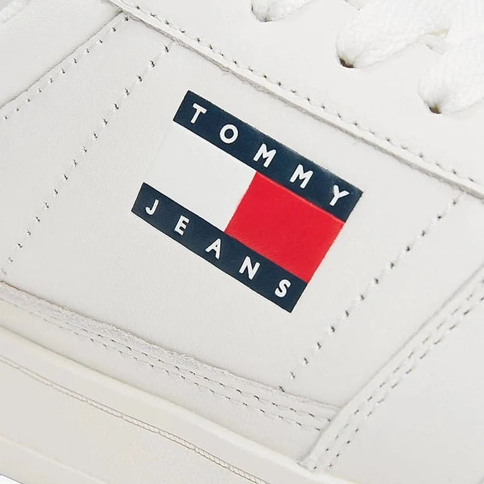 Tonal Logo Leather Cupsole Trainers TOM148 - Runner