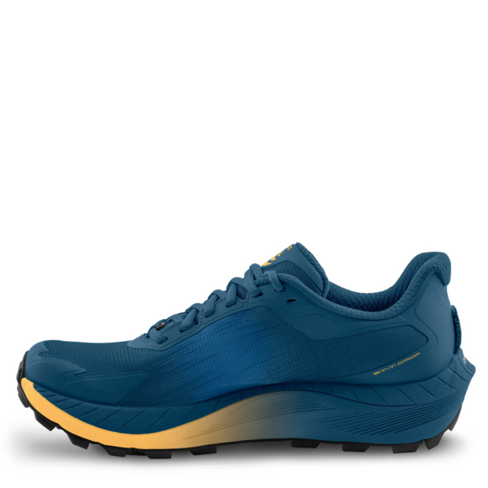 Topo Men's MTN Racer 4 Running Shoes in Navy/Orange AW25