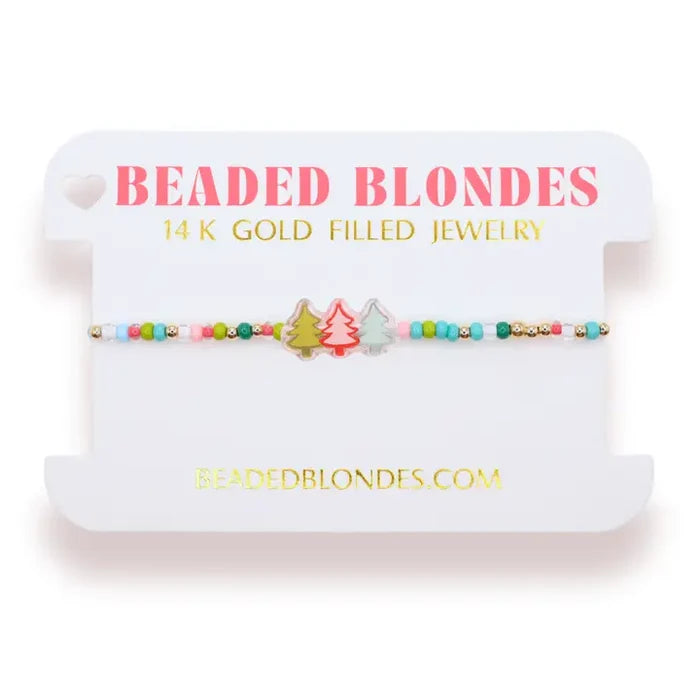 Tree Trio Holiday Bracelet in Sprinkle
