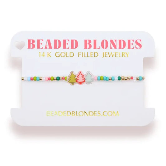 Tree Trio Holiday Bracelet in Sprinkle