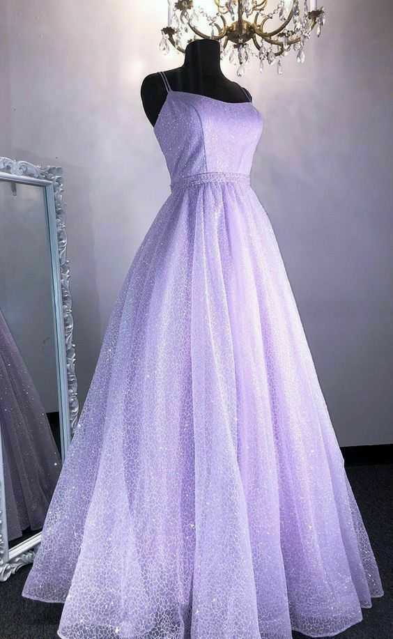 Trendy Prom Dress 2023 Mermaid/Trumpet A-line Spaghetti Straps Tulle