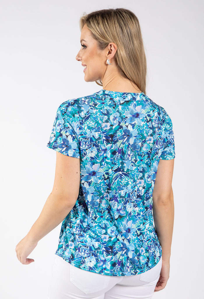 Tropical Blossom Mix Top