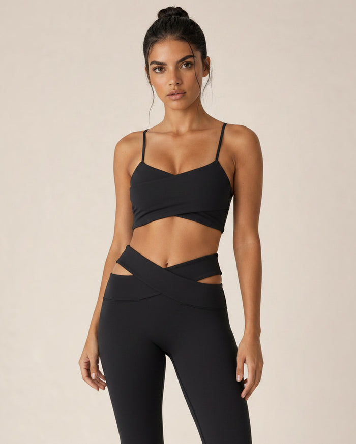 Umbra Crossline Wrap Crop Top