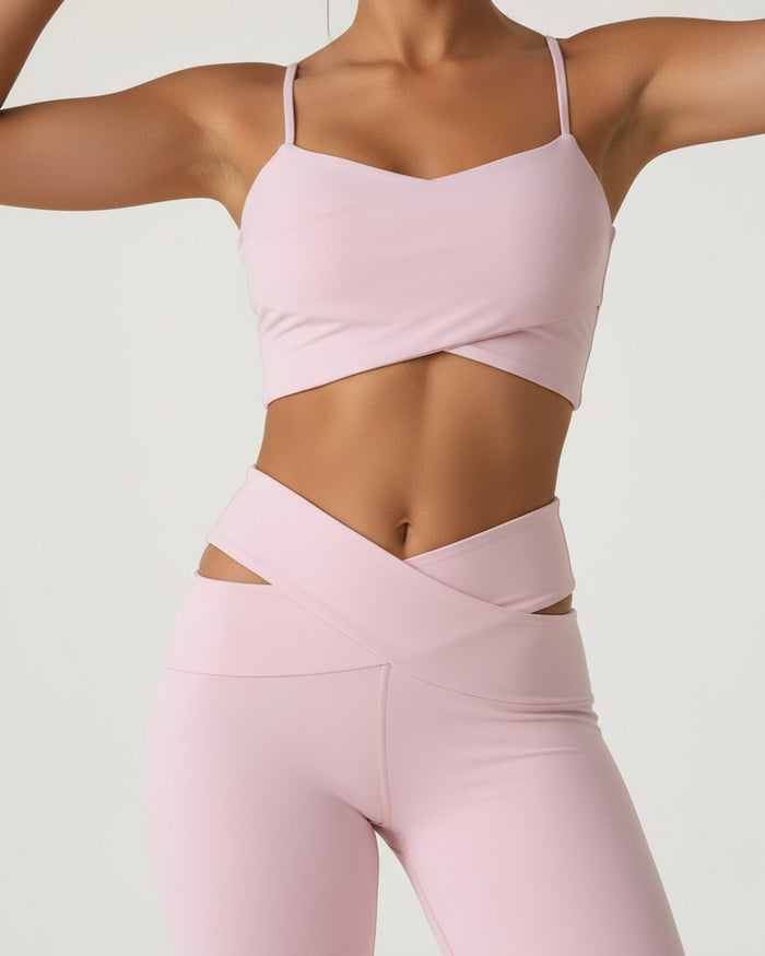 Umbra Crossline Wrap Crop Top