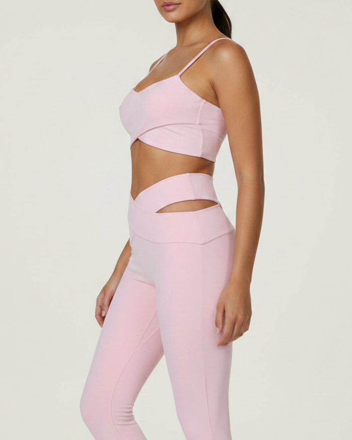 Umbra Crossline Wrap Crop Top