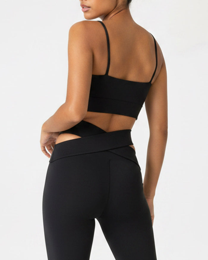 Umbra Crossline Wrap Crop Top