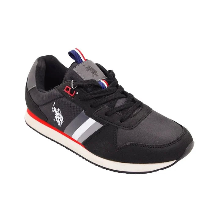 US POLO ccc Black POM1 - Runner