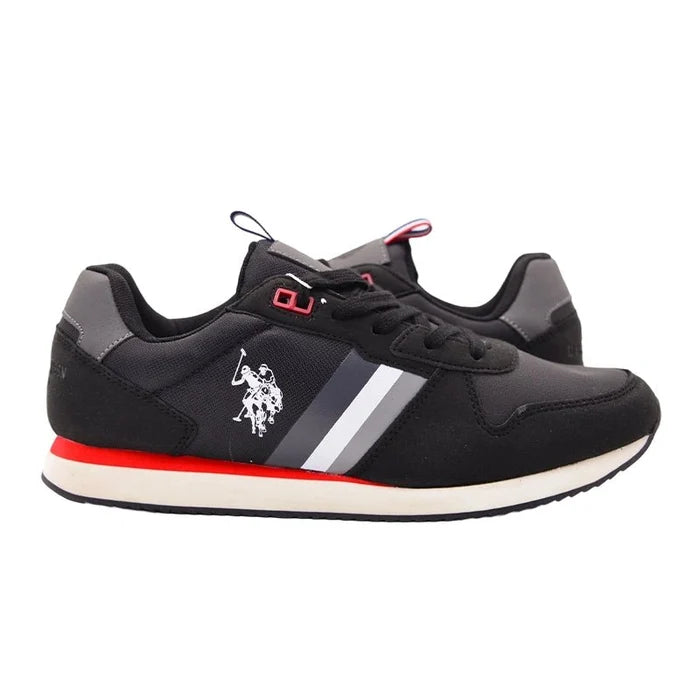 US POLO ccc Black POM1 - Runner