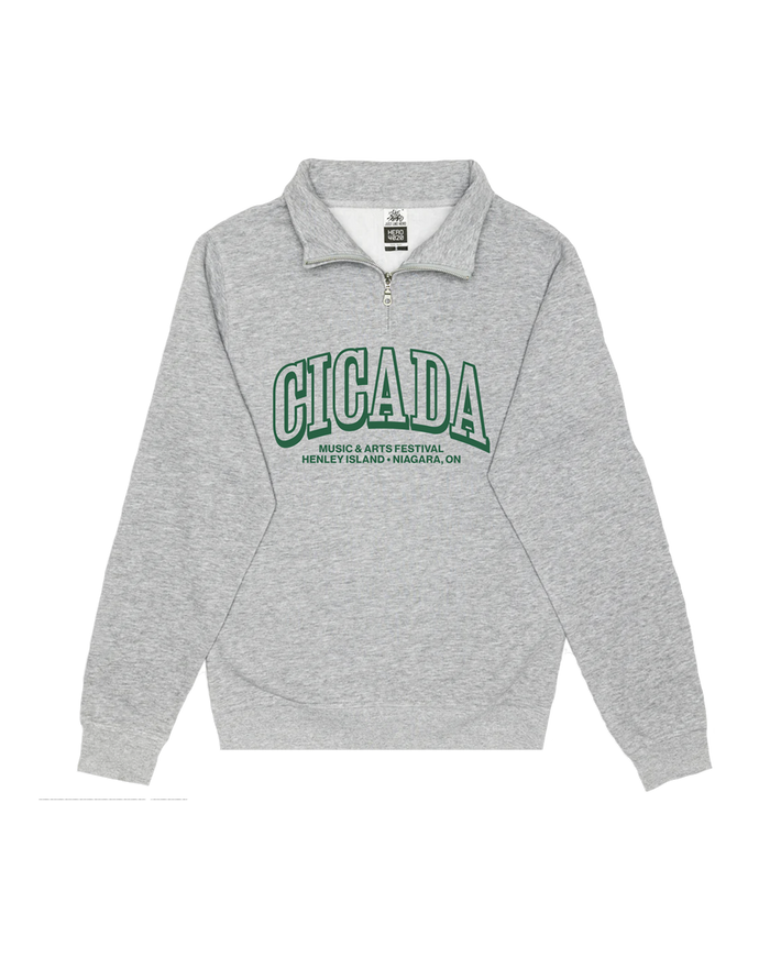 Varsity Quarter Zip Fleece