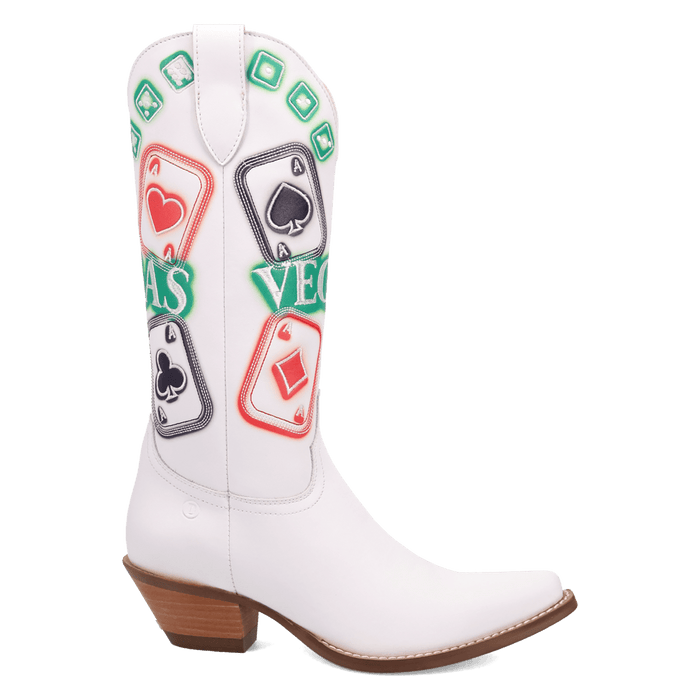 PRODUCT SHOT VEGAS LEATHER BOOT AT 90 DEGREE INSIDE ANGLE