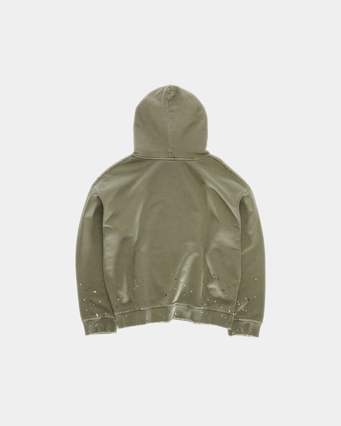 Vintage Oversized Hoodie, Men - Stone Green