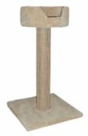 Wade’s sisal post with bed