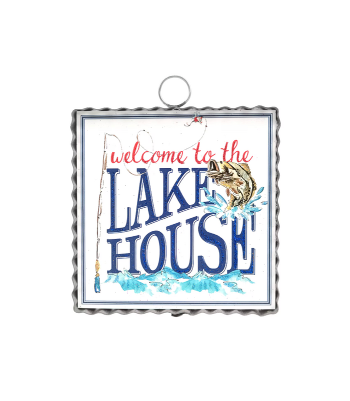 "Welcome to The Lake House" Charm