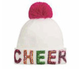 White Holiday Beanie