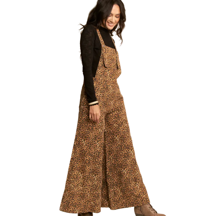 Wild Side Leopard Overalls *PLUS only