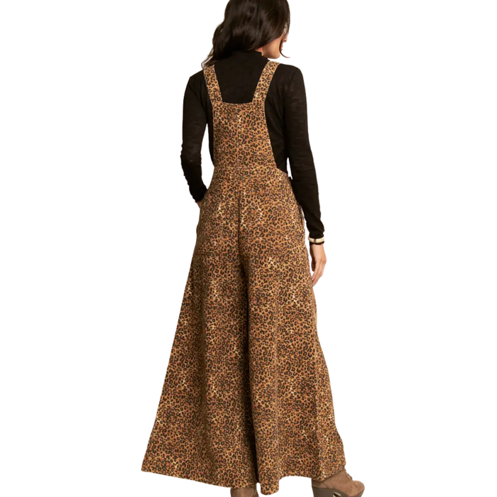 Wild Side Leopard Overalls *PLUS only