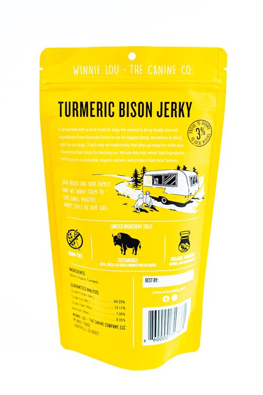 Winnie Lou Tumeric Bison Jerky
