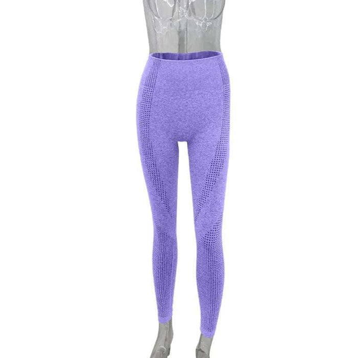 Women High Waist Leggings - Seamless Sports Fitness Pants For Ultimate Comfort And Style - Allen-Fitness