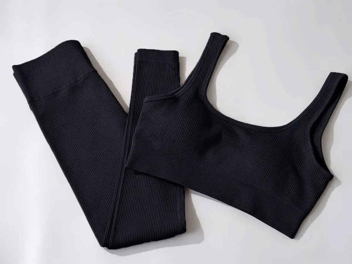 Women workout pant & yoga clothing, and home wear clothes. Activewear seamless yoga gym fitness set