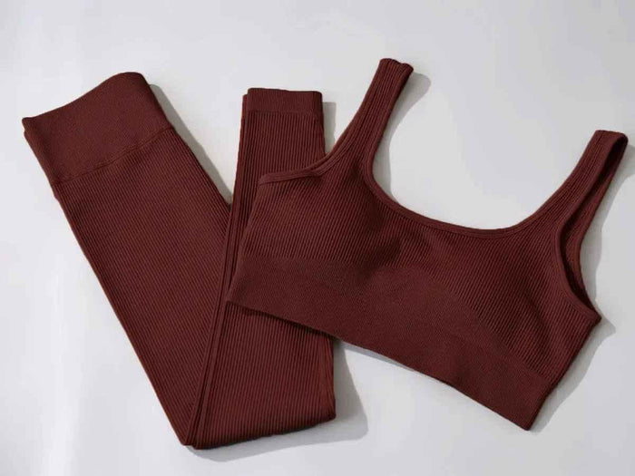 Women workout pant & yoga clothing, and home wear clothes. Activewear seamless yoga gym fitness set