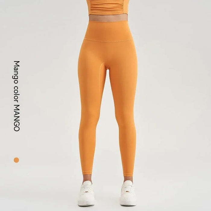 Women's Activewear Leggings: Moisture-Wicking Stretch Leggings in Vibrant Colors - Allen-Fitness