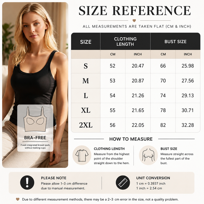 Women’s Backless Camisole Top with Built-In Chest Pad – Stretch Cotton Sling Tank with Support, Slim Fit & Breathable Fabric for Layering or Casual Wear