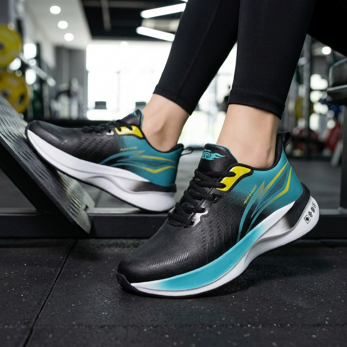 Women's Carbon Plate Running Shoes Lightweight Shock Absorption