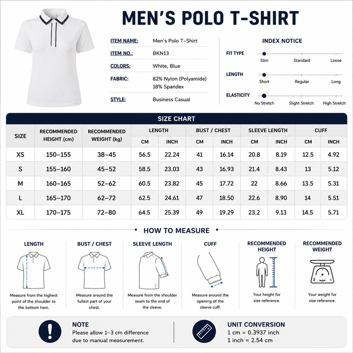 Women's Golf Polo Shirt – Slim Fit Short Sleeve, Quick-Dry Nylon