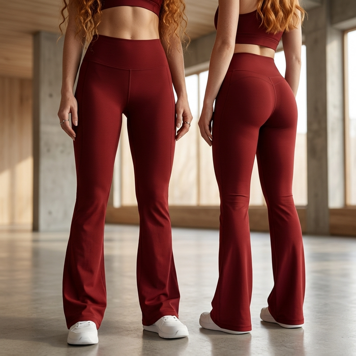 Women's High-Waist Wide Leg Yoga Pants – Bootcut Flare
